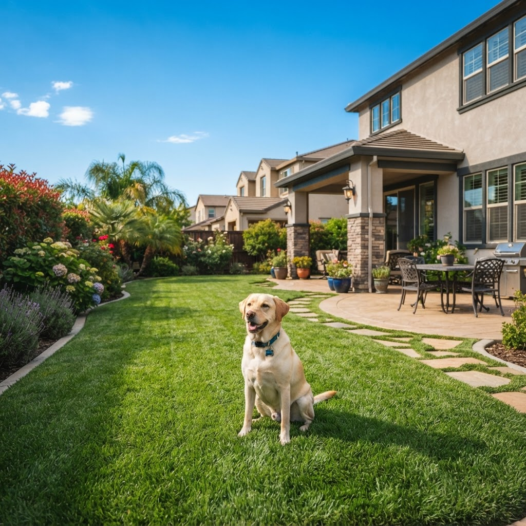Dog poop removal service in Roseville, California